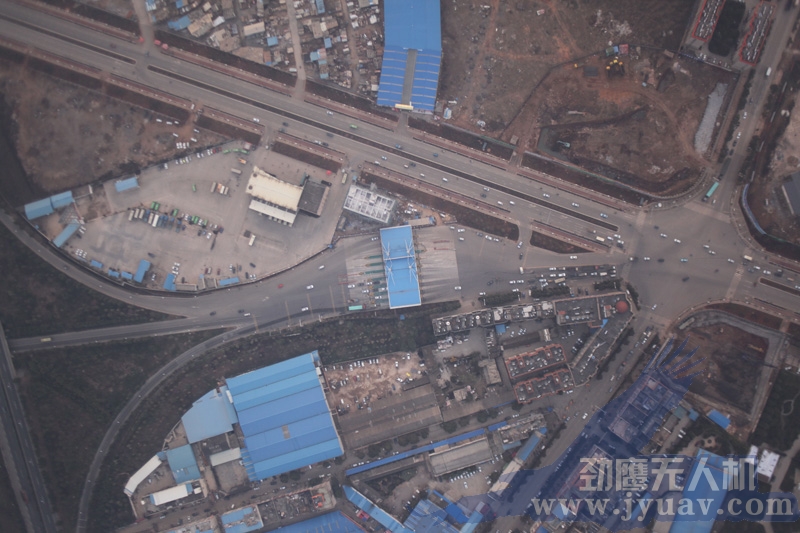 昆明劲鹰无人机航拍遥感嵩明正(zhèng)射(shè)图